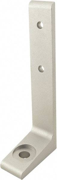 80/20 Inc. - 56mm Wide, Open Shelving Accessory/Component - Aluminum, Clear Anodized Finish, 25mm Long, Use with 25-2525 & Bolt Kit 75-3412 - Americas Industrial Supply