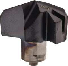 Iscar - Series ICK, 0.642" Diam Grade IC908 140° Replaceable Drill Tip - Carbide, TiAlN Finish, 16 Seat Size, Through Coolant - Americas Industrial Supply