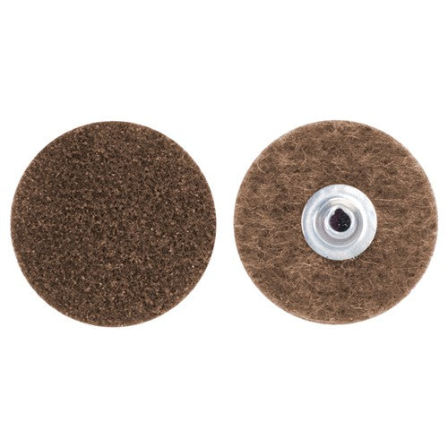 4″ STE VS Non Woven Quick Change Disc Type TS/II 80 Grit Coarse Aluminum Oxide - Americas Industrial Supply
