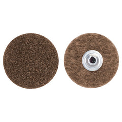 4″ STE VS Non Woven Quick Change Disc Type TS/II 80 Grit Coarse Aluminum Oxide - Americas Industrial Supply