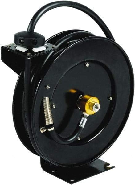 T&S Brass - 35' Spring Retractable Hose Reel - 300 psi, Hose Included - Americas Industrial Supply