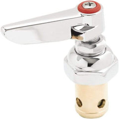 T&S Brass - Right Hand Spindle, Faucet Stem and Cartridge - For Use with Standard Faucets - Americas Industrial Supply