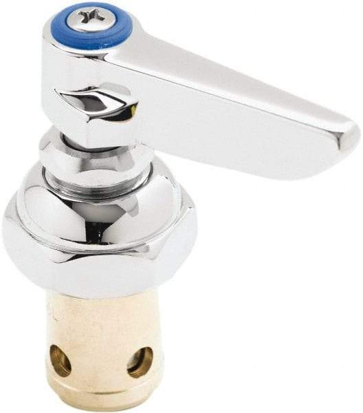 T&S Brass - Left Hand Spindle, Faucet Stem and Cartridge - For Use with Standard Faucets - Americas Industrial Supply