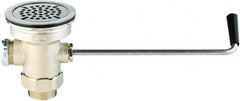 T&S Brass - Drain Component - Includes Waste Drain Valve - Americas Industrial Supply