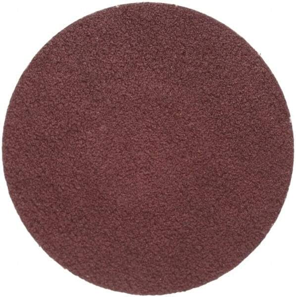 Merit Abrasives - 1-1/2" Disc Diam, 150 Grit, Aluminum Oxide Quick Change Disc - Type R Attaching System, Coated, Brown, 30,000 RPM, ALO Series - Americas Industrial Supply