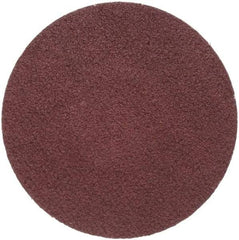 Merit Abrasives - 1-1/2" Disc Diam, 150 Grit, Aluminum Oxide Quick Change Disc - Type R Attaching System, Coated, Brown, 30,000 RPM, ALO Series - Americas Industrial Supply