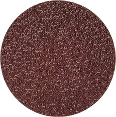 Merit Abrasives - 1-1/2" Disc Diam, 50 Grit, Aluminum Oxide Quick Change Disc - Type R Attaching System, Coated, Brown, 30,000 RPM, ALO Series - Americas Industrial Supply