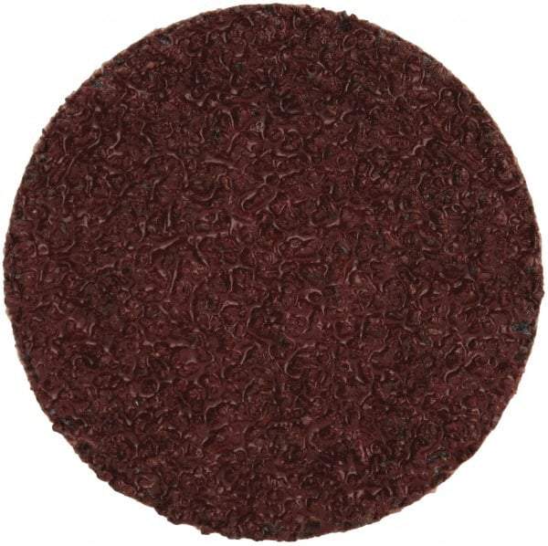 Merit Abrasives - 1-1/2" Disc Diam, 36 Grit, Aluminum Oxide Quick Change Disc - Type R Attaching System, Coated, Brown, 30,000 RPM, ALO Series - Americas Industrial Supply