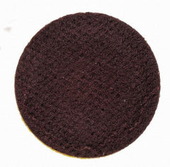 Merit Abrasives - 3/4" Disc Diam, 320 Grit, Aluminum Oxide Quick Change Disc - Type R Attaching System, Coated, Brown, 40,000 RPM, ALO Series - Americas Industrial Supply
