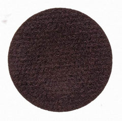 Merit Abrasives - 3/4" Disc Diam, 320 Grit, Aluminum Oxide Quick Change Disc - Type S Attaching System, Coated, Brown, 40,000 RPM, ALO Series - Americas Industrial Supply