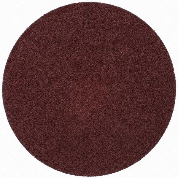 Merit Abrasives - 3" Disc Diam, 100 Grit, Aluminum Oxide Quick Change Disc - Type S Attaching System, Coated, Brown, 20,000 RPM, ALO Series - Americas Industrial Supply