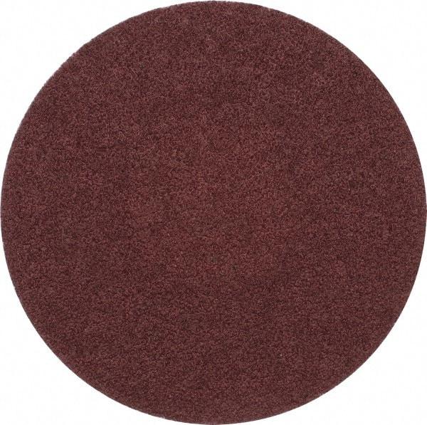 Merit Abrasives - 3" Disc Diam, 60 Grit, Aluminum Oxide Quick Change Disc - Type P Attaching System, Coated, Brown, 20,000 RPM, ALO Series - Americas Industrial Supply
