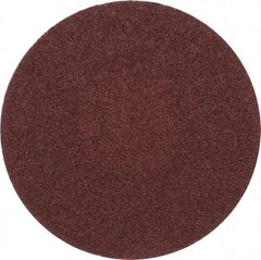 Merit Abrasives - 3" Disc Diam, 60 Grit, Aluminum Oxide Quick Change Disc - Type P Attaching System, Coated, Brown, 20,000 RPM, ALO Series - Americas Industrial Supply