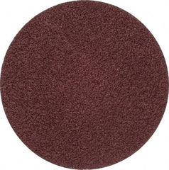 Merit Abrasives - 3" Disc Diam, 40 Grit, Aluminum Oxide Quick Change Disc - Type P Attaching System, Coated, Brown, 20,000 RPM, ALO Series - Americas Industrial Supply
