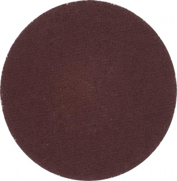 Merit Abrasives - 2" Disc Diam, 180 Grit, Aluminum Oxide Quick Change Disc - Type P Attaching System, Coated, Brown, 30,000 RPM, ALO Series - Americas Industrial Supply