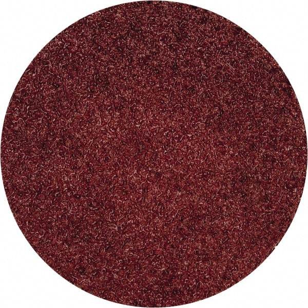 Merit Abrasives - 2" Disc Diam, 50 Grit, Aluminum Oxide Quick Change Disc - Type P Attaching System, Coated, Brown, 30,000 RPM, ALO Series - Americas Industrial Supply