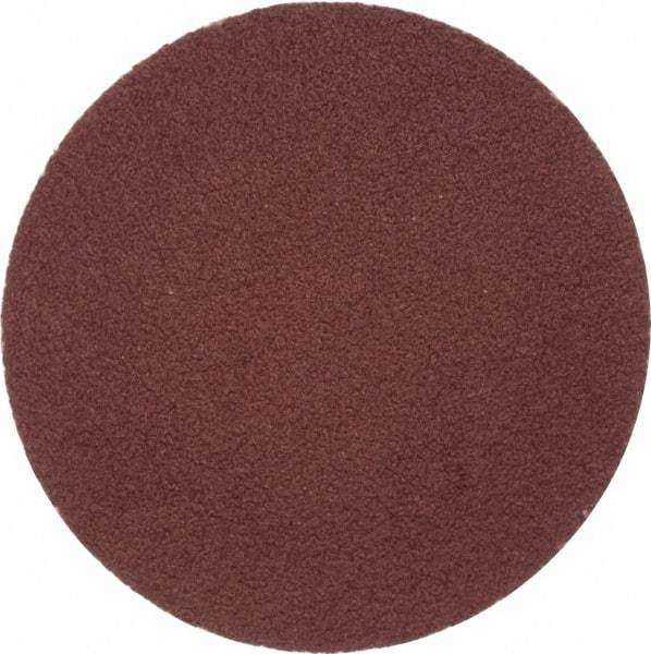 Merit Abrasives - 1-1/2" Disc Diam, 150 Grit, Aluminum Oxide Quick Change Disc - Type P Attaching System, Coated, Brown, 30,000 RPM, ALO Series - Americas Industrial Supply