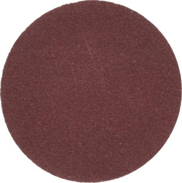 Merit Abrasives - 1-1/2" Disc Diam, 120 Grit, Aluminum Oxide Quick Change Disc - Type P Attaching System, Coated, Brown, 30,000 RPM, ALO Series - Americas Industrial Supply
