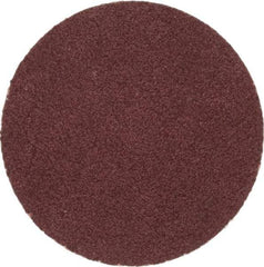 Merit Abrasives - 1-1/2" Disc Diam, 100 Grit, Aluminum Oxide Quick Change Disc - Type P Attaching System, Coated, Brown, 30,000 RPM, ALO Series - Americas Industrial Supply
