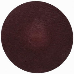 Merit Abrasives - 3" Disc Diam, 320 Grit, Aluminum Oxide Quick Change Disc - Type R Attaching System, Coated, Brown, 20,000 RPM, ALO Series - Americas Industrial Supply