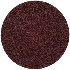 Merit Abrasives - 3" Disc Diam, 36 Grit, Aluminum Oxide Quick Change Disc - Type R Attaching System, Coated, Brown, 20,000 RPM, ALO Series - Americas Industrial Supply