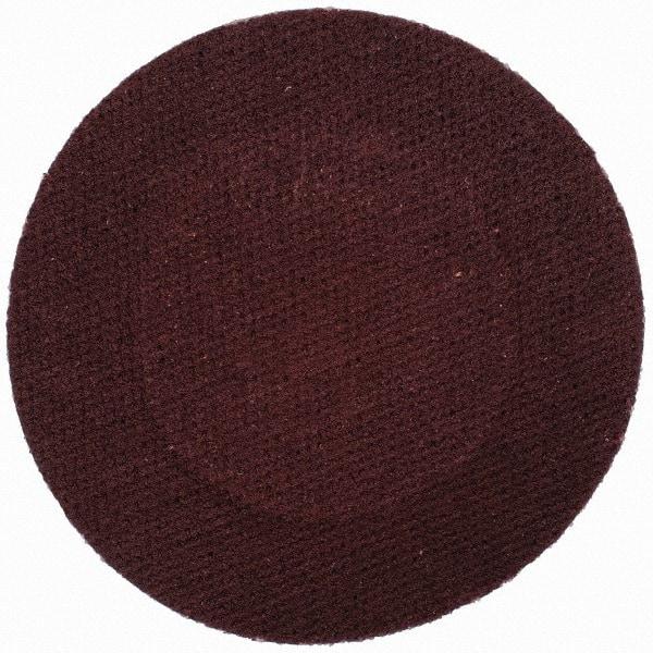 Merit Abrasives - 2" Disc Diam, 240 Grit, Aluminum Oxide Quick Change Disc - Type R Attaching System, Coated, Brown, 30,000 RPM, ALO Series - Americas Industrial Supply