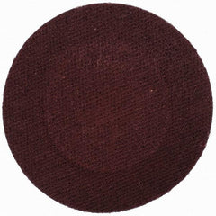 Merit Abrasives - 2" Disc Diam, 240 Grit, Aluminum Oxide Quick Change Disc - Type R Attaching System, Coated, Brown, 30,000 RPM, ALO Series - Americas Industrial Supply