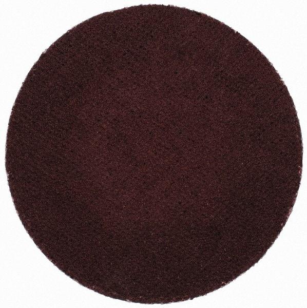 Merit Abrasives - 2" Disc Diam, 180 Grit, Aluminum Oxide Quick Change Disc - Type R Attaching System, Coated, Brown, 30,000 RPM, ALO Series - Americas Industrial Supply