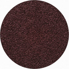 Merit Abrasives - 2" Disc Diam, 50 Grit, Aluminum Oxide Quick Change Disc - Type S Attaching System, Coated, Brown, 30,000 RPM, ALO Series - Americas Industrial Supply