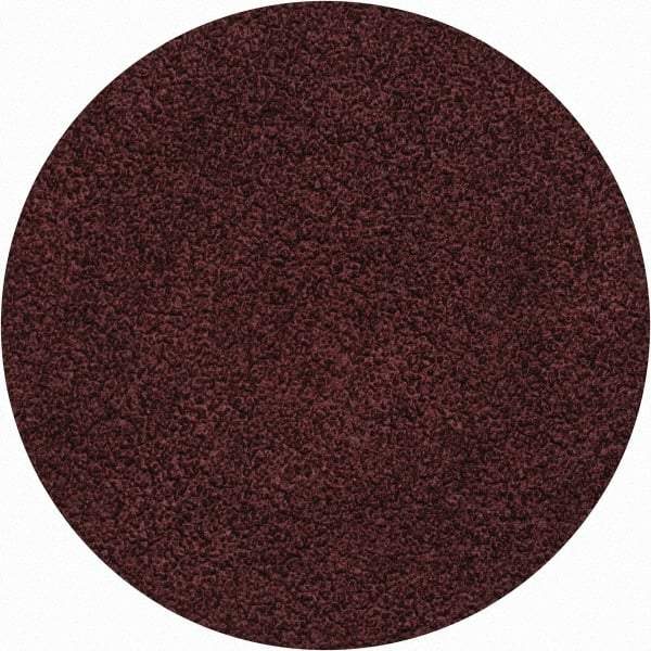 Merit Abrasives - 1-1/2" Disc Diam, 100 Grit, Aluminum Oxide Quick Change Disc - Type S Attaching System, Coated, Brown, 30,000 RPM, ALO Series - Americas Industrial Supply