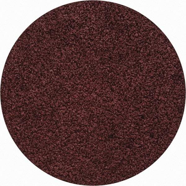 Merit Abrasives - 1-1/2" Disc Diam, 80 Grit, Aluminum Oxide Quick Change Disc - Type S Attaching System, Coated, Brown, 30,000 RPM, ALO Series - Americas Industrial Supply