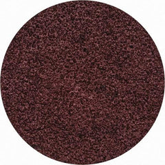 Merit Abrasives - 1-1/2" Disc Diam, 60 Grit, Aluminum Oxide Quick Change Disc - Type S Attaching System, Coated, Brown, 30,000 RPM, ALO Series - Americas Industrial Supply
