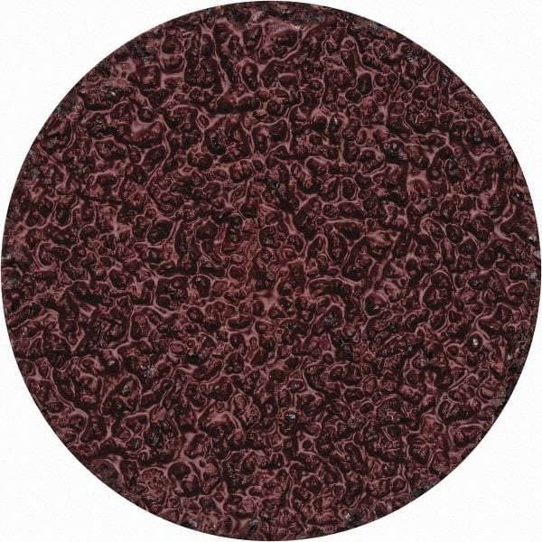 Merit Abrasives - 1-1/2" Disc Diam, 36 Grit, Aluminum Oxide Quick Change Disc - Type S Attaching System, Coated, Brown, 30,000 RPM, ALO Series - Americas Industrial Supply