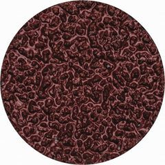 Merit Abrasives - 1-1/2" Disc Diam, 24 Grit, Aluminum Oxide Quick Change Disc - Type S Attaching System, Coated, Brown, 30,000 RPM, ALO Series - Americas Industrial Supply
