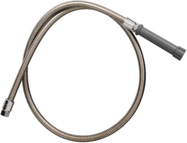 T&S Brass - Faucet Replacement 68" Hose Assembly - Use with T&S Pre-Rinse Assemblies - Americas Industrial Supply