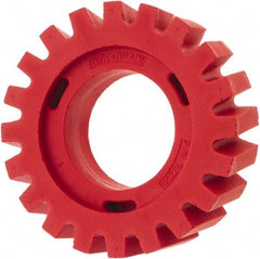 Dynabrade - 4" Diam Angle & Disc Grinder Eraser Wheel - For Use with Dynazip Eraser Tools - Americas Industrial Supply