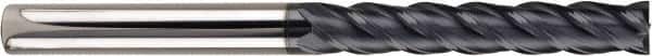 SGS - 12mm, 75mm LOC, 12mm Shank Diam, 150mm OAL, 4 Flute, Solid Carbide Square End Mill - Single End, AlTiN Finish, Spiral Flute, Variable° Helix, Centercutting, Right Hand Cut, Right Hand Flute, Series 7MS - Americas Industrial Supply