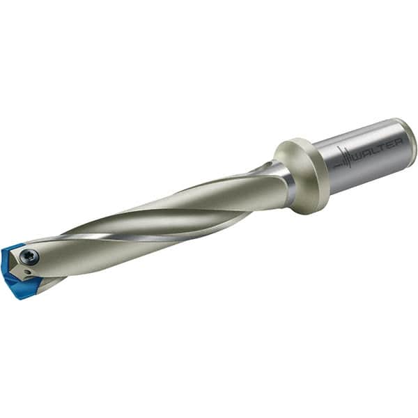 Walter - 15mm Diam, 5xD, 78mm Max Depth, 20mm Shank Diam, 160mm OAL, Replaceable Tip Drill - P6001-D15..R, P6002-D15..R, P6003-D15..R, P6004-D15..R Insert, B 4015 Toolholder, Series Xtra-tec - Americas Industrial Supply