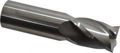 SGS - 1", 1-1/2" LOC, 1" Shank Diam, 4" OAL, 4 Flute, Solid Carbide Square End Mill - Single End, Uncoated, Spiral Flute, 30° Helix, Centercutting, Right Hand Cut, Right Hand Flute, Series 1 - Americas Industrial Supply