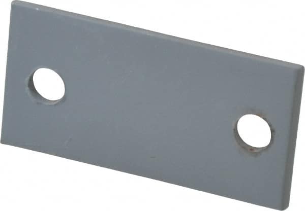 Don-Jo - 2-1/4" Long x 1-1/8" Wide Filler Plate - Steel, Prime Coat Finish - Americas Industrial Supply
