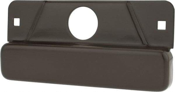 Don-Jo - 7" Long x 2-3/4" Wide, Latch Protector - Duro Coated Steel - Americas Industrial Supply