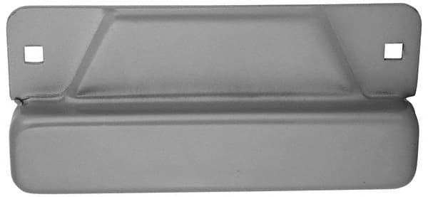 Don-Jo - 8" Long x 3-1/2" Wide Strike Protector - Duro Coated Steel - Americas Industrial Supply