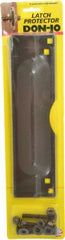 Don-Jo - 11" Long x 3" Wide, Latch Protector - Duro Coated Steel - Americas Industrial Supply