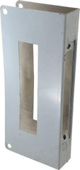 Don-Jo - 5" Wide x 12" High, Stainless Steel, Door Reinforcer - 1-3/4" Thick Door, 2-3/4" Backset - Americas Industrial Supply