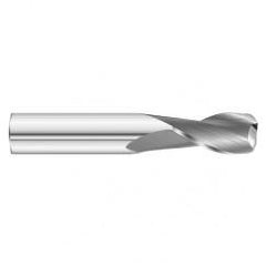 5/8 Dia. x 3-1/2 Overall Length 2-Flute .015 C/R Solid Carbide SE End Mill-Round Shank-Center Cut-Uncoated - Americas Industrial Supply
