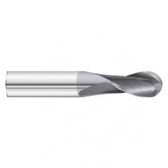 18mm x 40mm x 100mm 2 Flute Ball Nose  End Mill- Series 3215SD - Americas Industrial Supply