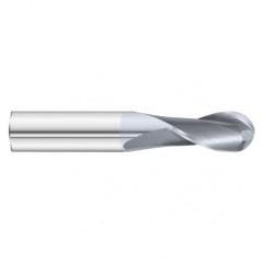 27/64 x 1 x 2-3/4 2 Flute Ball Nose  End Mill- Series 3215SD - Americas Industrial Supply