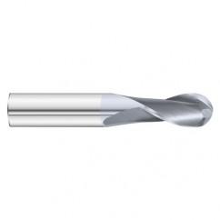 11/16 x 1-1/2 x 4 2 Flute Ball Nose  End Mill- Series 3215SD - Americas Industrial Supply