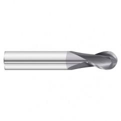 7/16 x 3/4 x 2-3/4 2 Flute Ball Nose  End Mill- Series 3215STB - Americas Industrial Supply