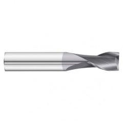 6mm Dia. x 50mm Overall Length 2-Flute Square End Solid Carbide SE End Mill-Round Shank-Center Cut-TiAlN - Americas Industrial Supply